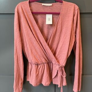 NWT Dry Goods blush top
